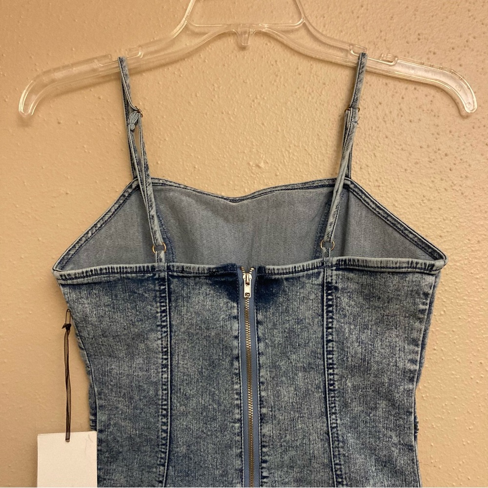 Iris Denim Bodycon Dress - Picture 5 of 11